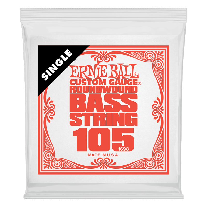 Ernie Ball 1698 Struna pojedyncza do gitary basowej .105