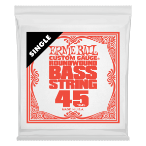 Ernie Ball 1645 Struna pojedyncza do gitary basowej .045