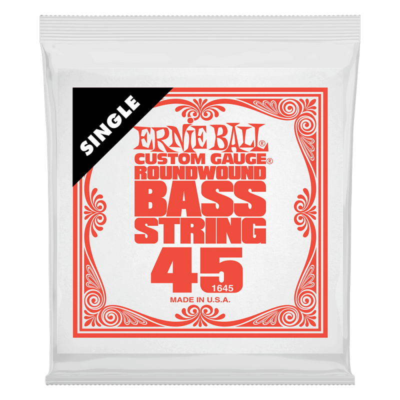 Ernie Ball 1645 Struna pojedyncza do gitary basowej .045
