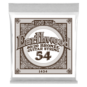 Ernie Ball 1454 Struna pojedyncza do gitary akustycznej .054 6 szt.