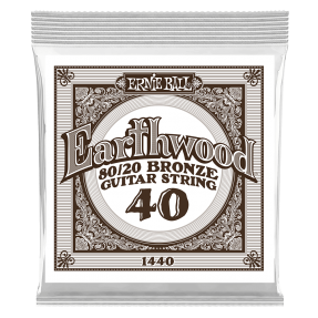 Ernie Ball 1440 Struna pojedyncza do gitary akustycznej .040 6 szt.