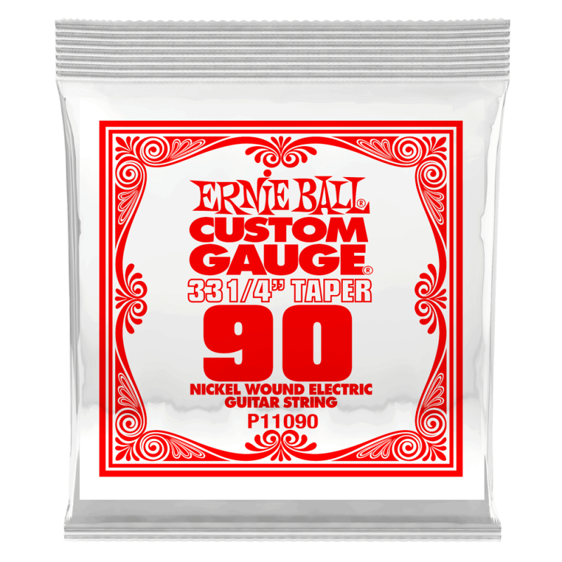 Ernie Ball 11090 Struna pojedyncza do gitary elektrycznej .090 3 szt.