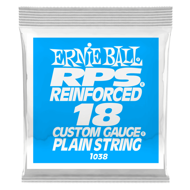 Ernie Ball 1038 Struna pojedyncza do gitary elektrycznej .018 6 szt.