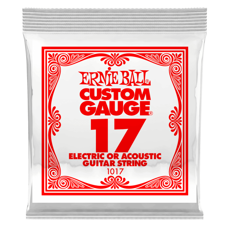 Ernie Ball 1017 Struna pojedyncza do gitary elektrycznej .017 6 szt.