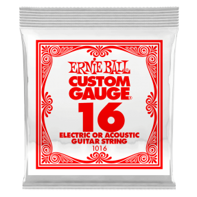 Ernie Ball 1016 Struna pojedyncza do gitary elektrycznej .016 6 szt.