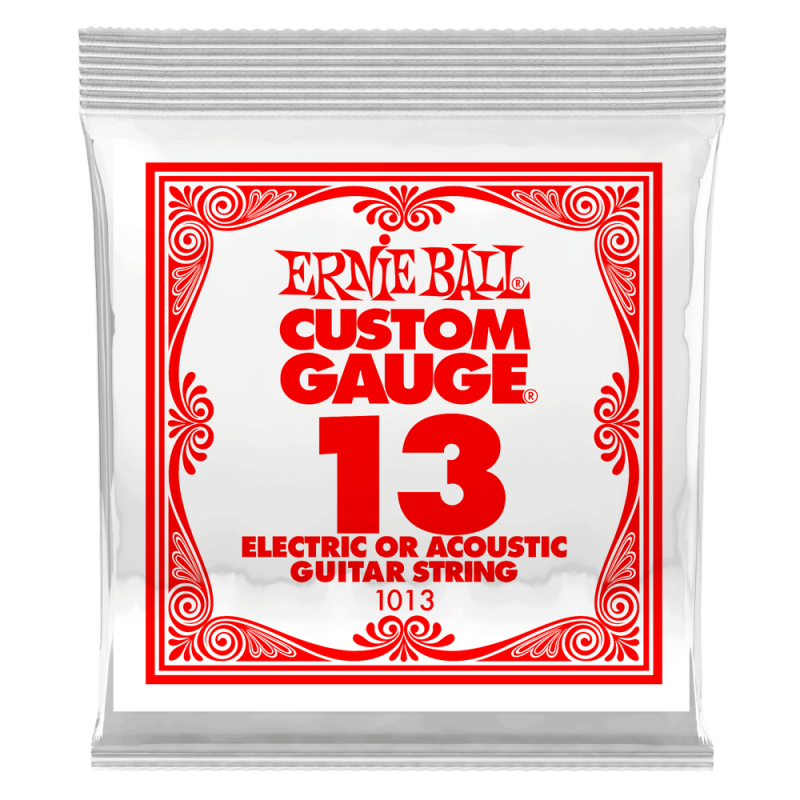 Ernie Ball 1013 Struna pojedyncza do gitary elektrycznej .013 6 szt.