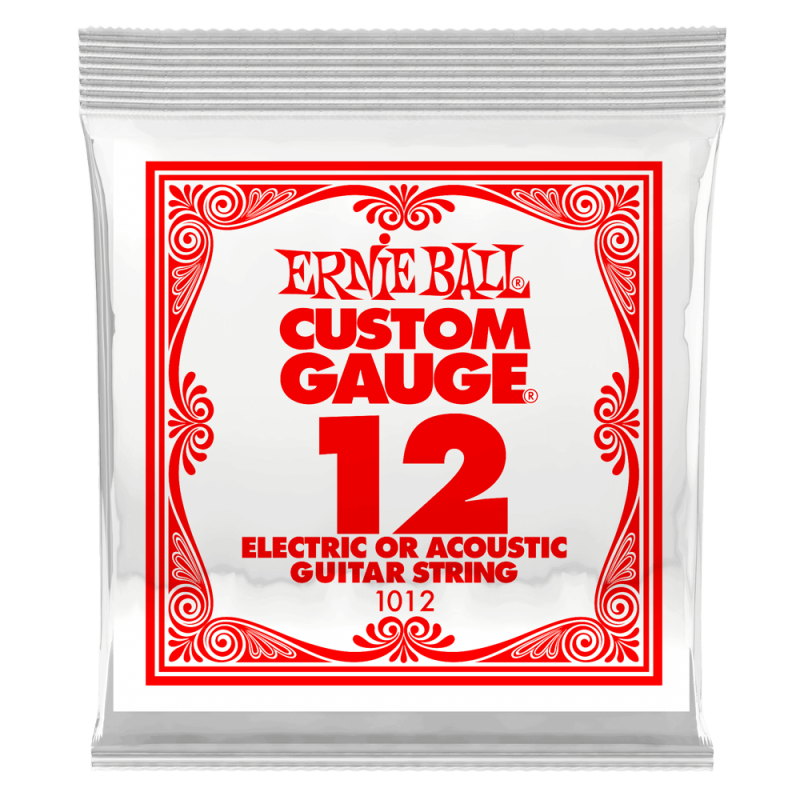 Ernie Ball 1012 Struna pojedyncza do gitary elektrycznej .012 6 szt.