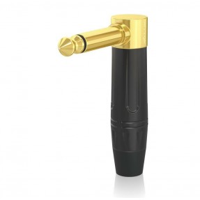 Behringer 4MGR-BK Jack kątowy Mono 6,3 mm czarny/złoty - 1 - Złącza, wtyki, przejściówki - Behringer 4Mgr-Bk Jack Kątowy Mono 6,