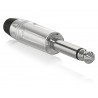 Behringer 4M-SR Jack Mono 6,3 mm srebrny - 4 - Złącza, wtyki, przejściówki - Behringer 4M-SR – złącze jack mono 6,3 mm męskie w 