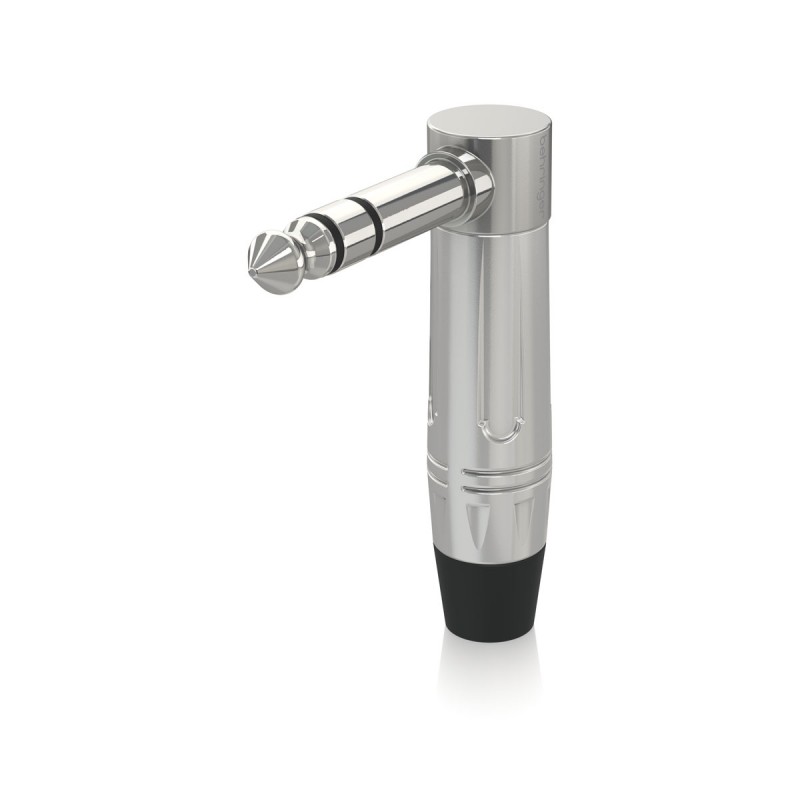 Behringer 4SR-SR Jack kątowy Stereo 6,3 mm srebrny - 1 - Złącza, wtyki, przejściówki - Behringer 4SR-SR – złącze jack stereo 6,3