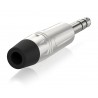 Behringer 4S-SR Jack Stereo 6,3 mm srebrny - 2 - Złącza, wtyki, przejściówki - Behringer 4SR-SR – złącze jack stereo 6,3 mm męsk