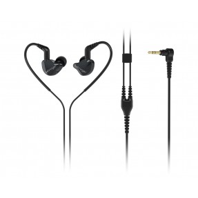 Behringer MO240-CK PRO Słuchawki dwudrożne dokanałowe - czarne - 1 - Douszne - Behringer MO240-CK PRO – dwudrożne słuchawki doka