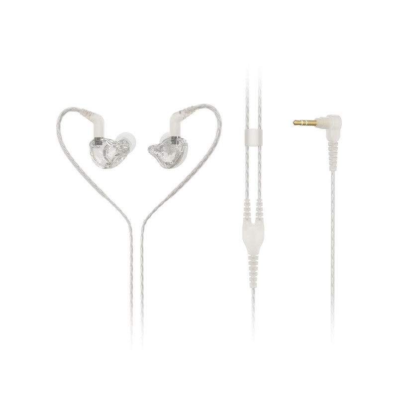 Behringer MO240-CL PRO Słuchawki dwudrożne dokanałowe - przezroczyste - 1 - Douszne - Behringer MO240-CL PRO – dwudrożne słuchaw