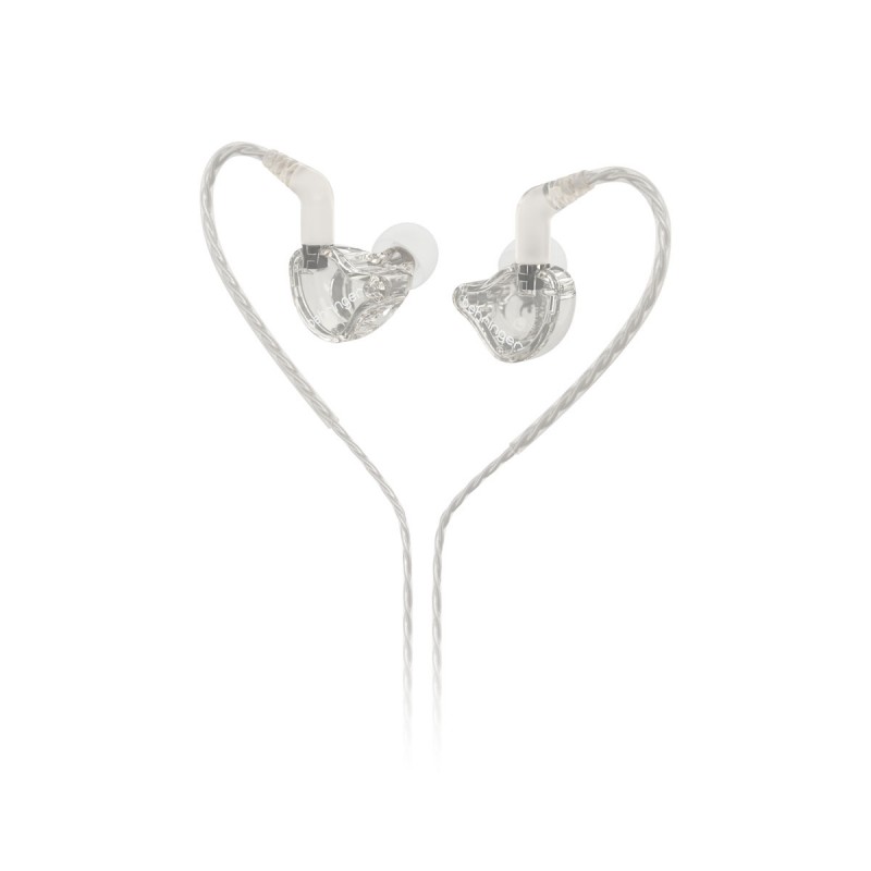 Behringer MO240-CL PRO Słuchawki dwudrożne dokanałowe - przezroczyste - 2 - Douszne - Behringer MO240-CL PRO – dwudrożne słuchaw