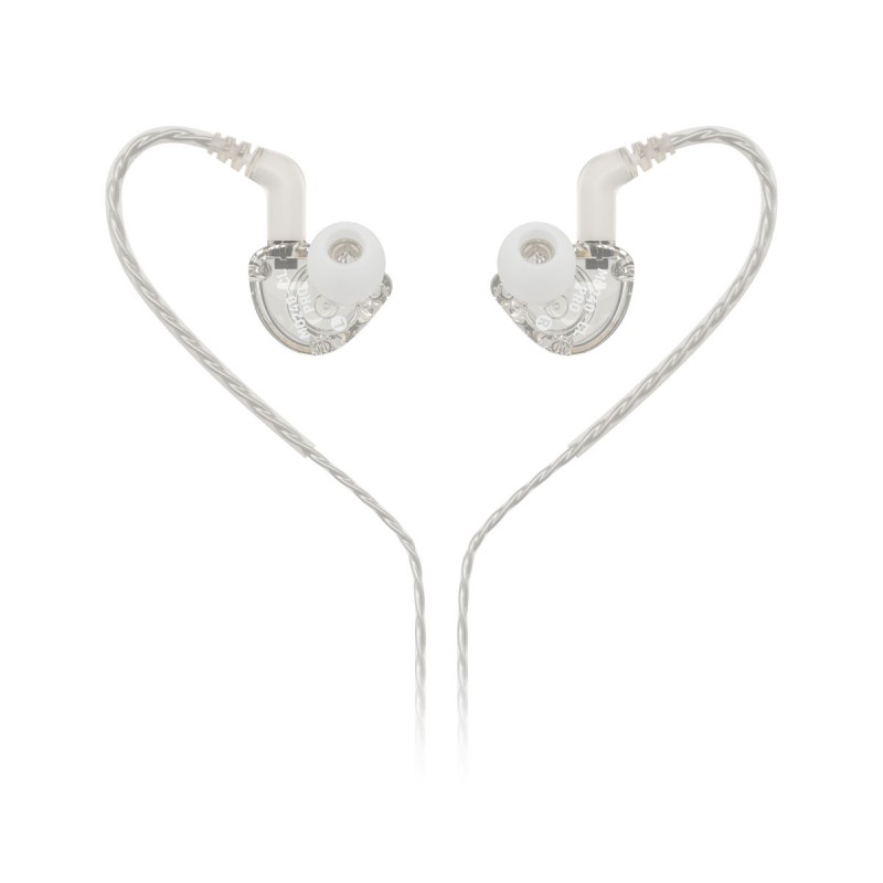 Behringer MO240-CL PRO Słuchawki dwudrożne dokanałowe - przezroczyste - 3 - Douszne - Behringer MO240-CL PRO – dwudrożne słuchaw