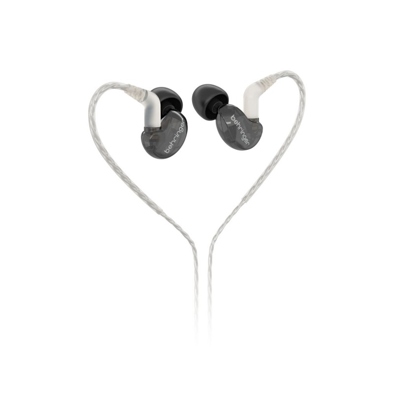 Behringer SD251-CK PRO Słuchawki dokanałowe - czarne - 4 - Douszne - Behringer SD251-CK PRO – monitorowe słuchawki dokanałowe z 