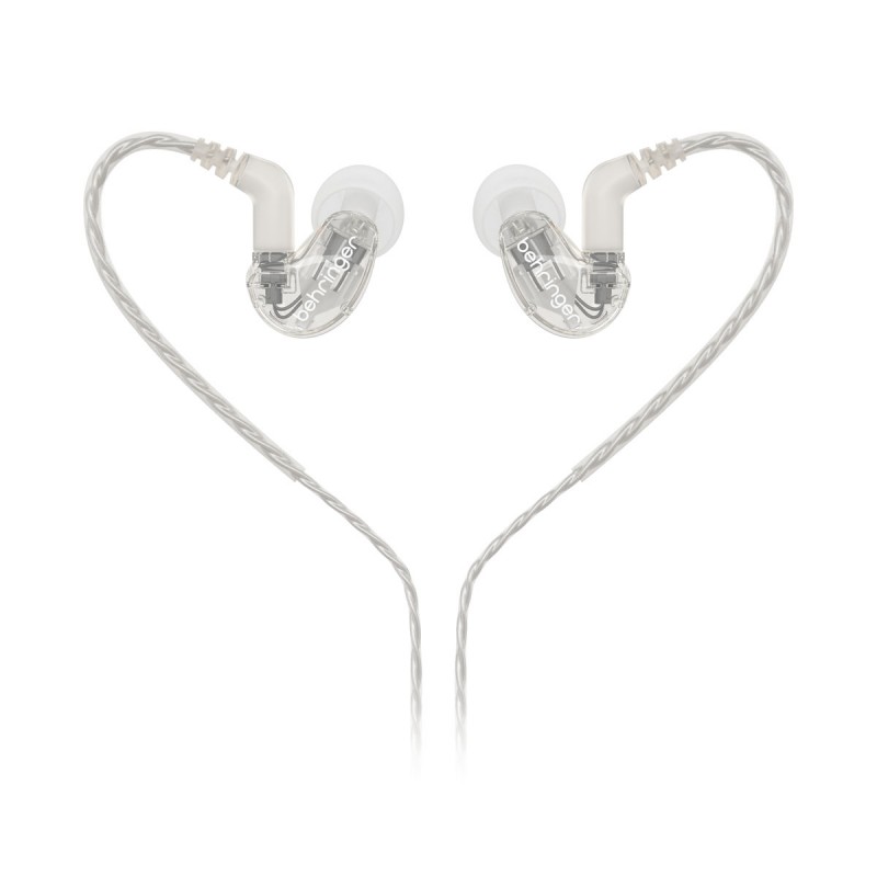 Behringer SD251-CL PRO Słuchawki dokanałowe - przezroczyste - 4 - Douszne - Behringer SD251-CL PRO – monitorowe słuchawki dokana