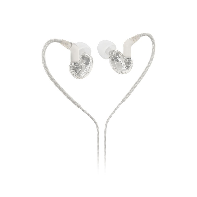 Behringer SD251-CL PRO Słuchawki dokanałowe - przezroczyste - 5 - Douszne - Behringer SD251-CL PRO – monitorowe słuchawki dokana