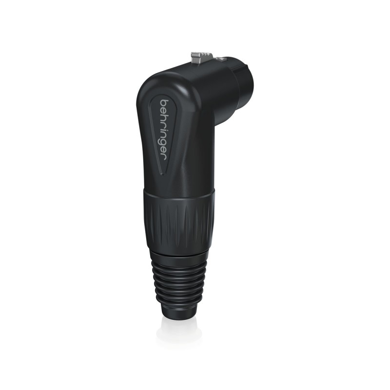 Behringer X3FR-BK XLR kątowy 3-pin żeński, czarny - 3 - Złącza, wtyki, przejściówki - Behringer X3FR-BK – złącze XLR żeńskie kąt