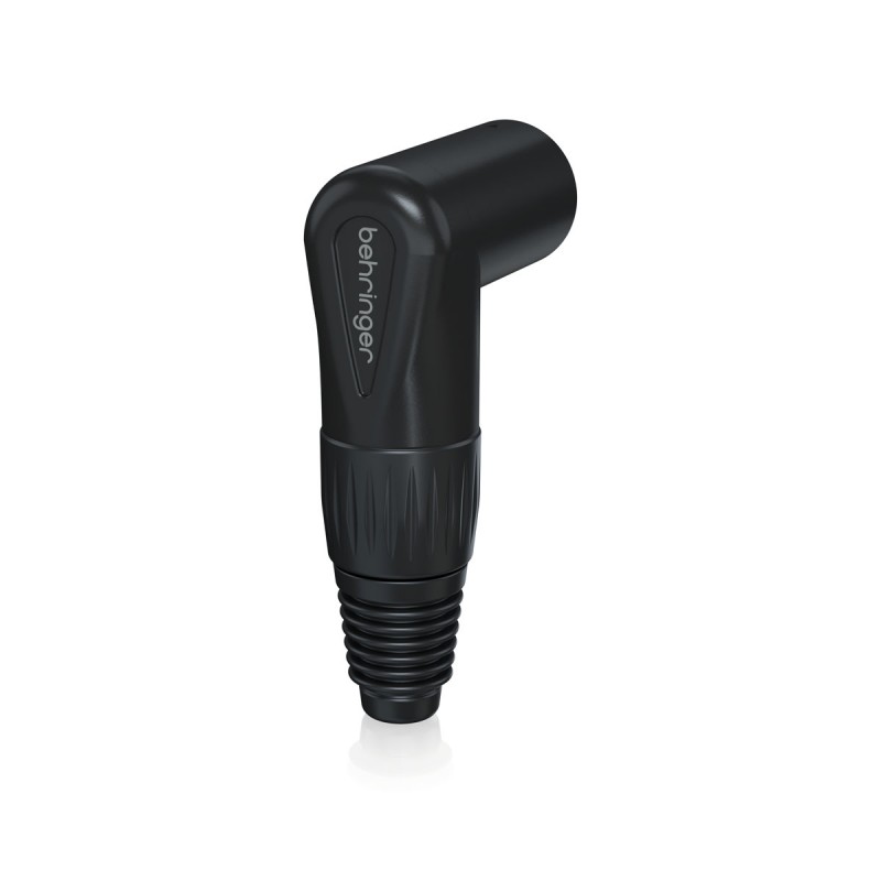 Behringer X3MR-BK XLR kątowy 3-pin męski, czarny - 3 - Złącza, wtyki, przejściówki - Behringer X3MR-BK – złącze XLR męskie kątow
