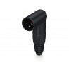 Behringer X3MR-BK XLR kątowy 3-pin męski, czarny - 4 - Złącza, wtyki, przejściówki - Behringer X3MR-BK – złącze XLR męskie kątow