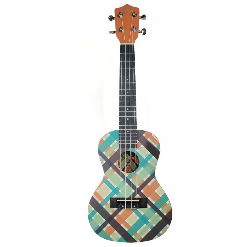 Ukulele koncertowe Jeremi C3-KP + pokrowiec + pasek + kostki