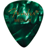Fender Premium Celluloid 351 Shape Picks, Medium, Green Moto, 144-Pack - 1