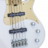 Aria RSB-618/5 (WH) - Gitara basowa