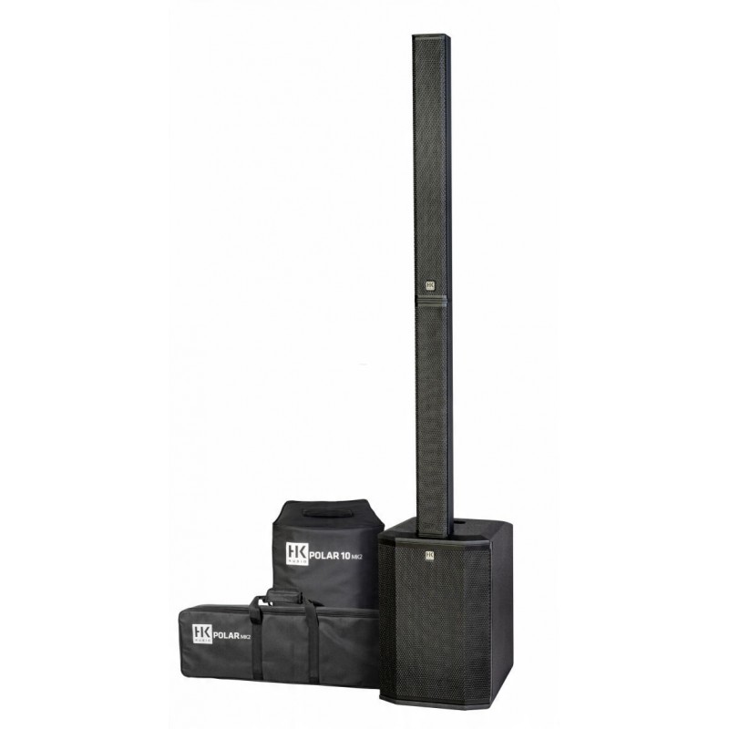 HK Audio Polar 10 MK2 BK System słupkowy PA - 1 - Systemy słupkowe - System słupkowy PA, aktywny kolumnowy system PA o wysokiej 