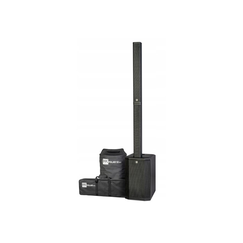 HK Audio Polar 12 MK2 BK System słupkowy PA - 12 - Systemy słupkowe - System słupkowy PA, aktywny kolumnowy system PA o wysokiej