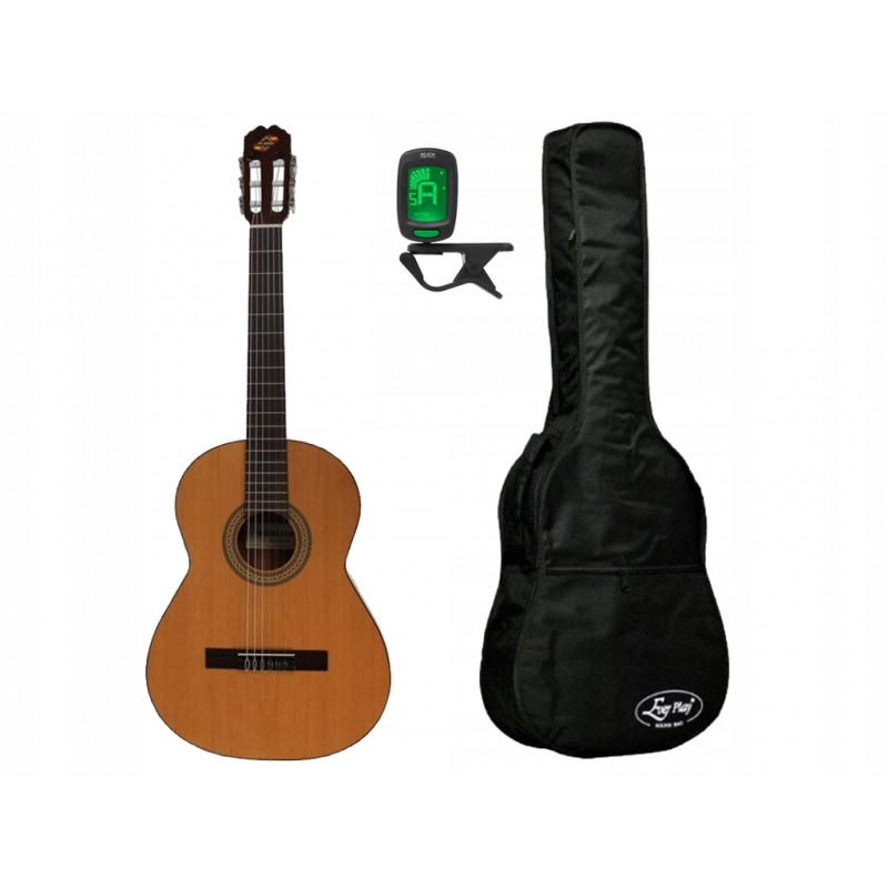 Gitara klasyczna Admira Juanita 3/4 + pokrowiec + tuner - zestaw gitarowy