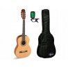 Gitara klasyczna Alvaro No.27 Satin 3/4 + pokrowiec + tuner - zestaw gitarowy