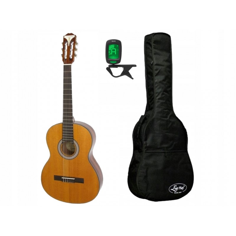 Gitara klasyczna Epiphone Classical E1 3/4 + pokrowiec + tuner - zestaw gitarowy