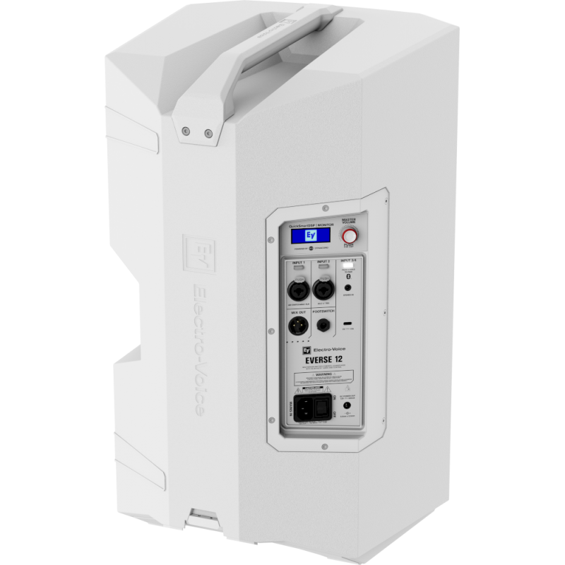 Electro Voice EVERSE 12-W - Akumulatorowy system głośnikowy 12", biały - 2 - Kolumny z własnym zasilaniem - Aktywna kolumna 12" 
