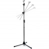 Hercules MS 533 B - statyw mikrofonowy - 1 - Statywy mikrofonowe - Statyw mikrofonowy podłogowy łamany na składanej trójnożnej p