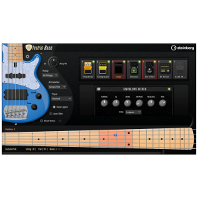 Steinberg Electric Bass Instrument wirtualny VST - 1 - Instrumenty wirtualne - Steinberg Electric Bass (ESD); wirtualna wtyczka 