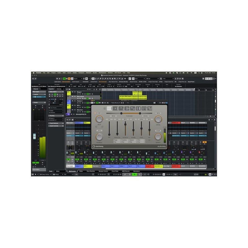 Steinberg Nuendo 14 Competitive Crossgrade Programu - 3 - Sekwencery, rejestracja DAW - Steinberg Nuendo 14 Competitive Crossgra