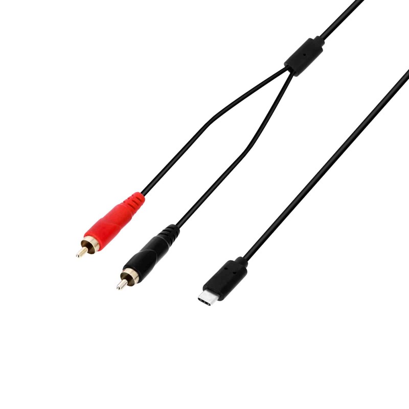 Adam Hall Cables 3 STAR Y CC USB-C 0300 - Kabel audio Y 2x RCA M x USB-C - 3 m