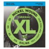 Struny D'Addario EXL165 do gitary basowej w zestawie korbka + tuner + 6 kostek + pojemnik