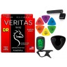 Struny DR VTE 10-52 do gitary elektrycznej w zestawie korbka + tuner + 6 kostek + pojemnik