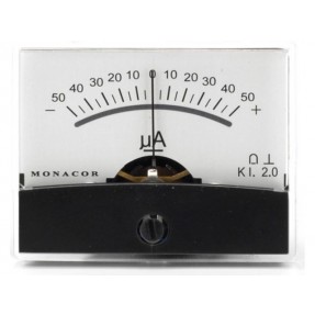 Monacor PM-2sls+-50UA - Miernik panelowy