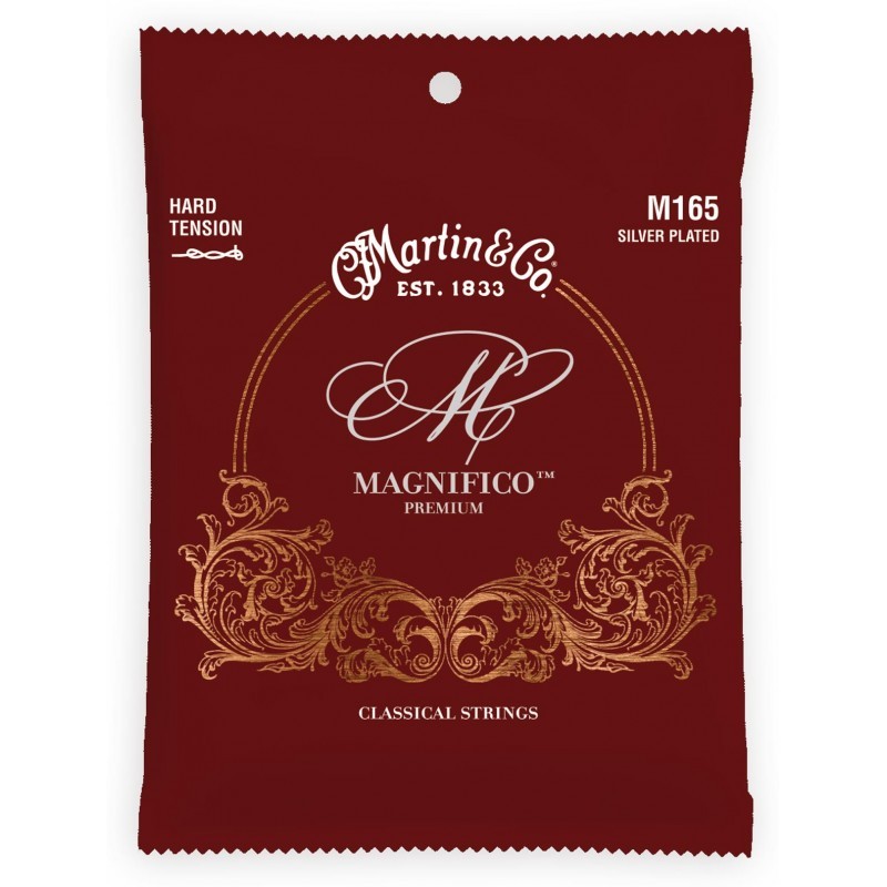 Struny Martin M165 do gitary klasycznej w zestawie korbka + tuner + 6 kostek + pojemnik