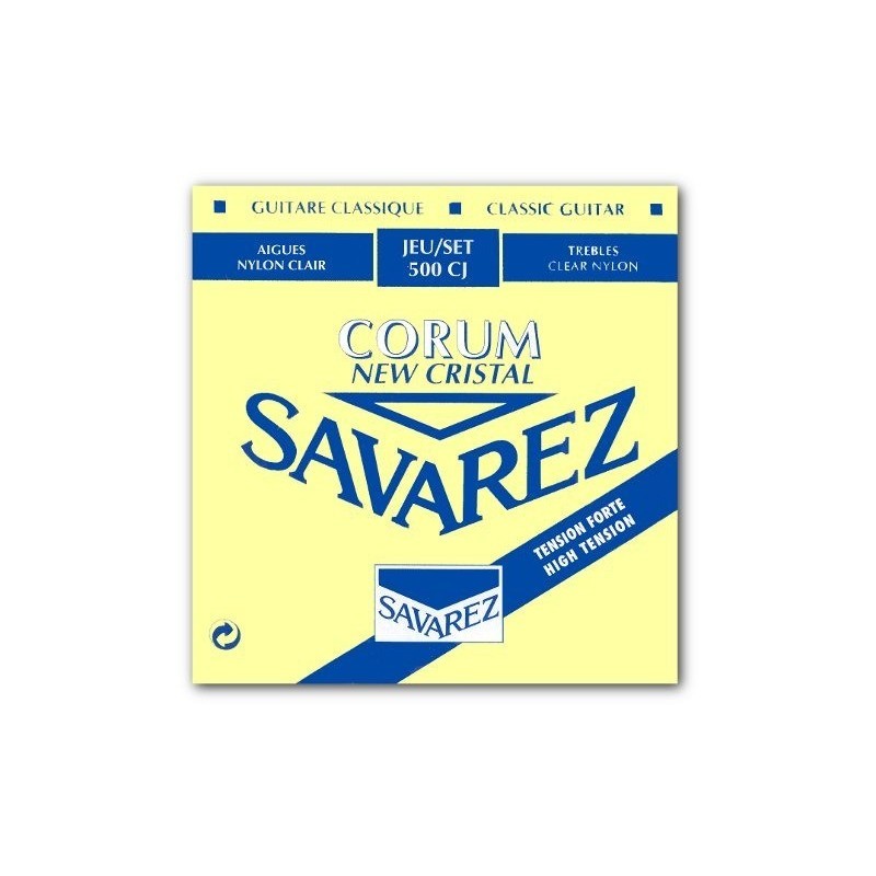 Struny Savarez SA 500 CJ do gitary klasycznej w zestawie korbka + tuner + 6 kostek + pojemnik