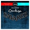 Struny Savarez SA 510 ARJ do gitary klasycznej w zestawie korbka + tuner + 6 kostek + pojemnik