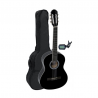 GEWA Basic Set 4/4 Black - gitara klasyczna - 1 - Gitary klasyczne - GEWA  Basic Set 4/4 Black to gitara klasyczna o świetnym br
