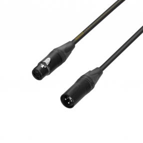 Adam Hall Cables 5 STAR DMF 0300 - Kabel Neutrik AES/EBU 110 Ω Digital Audio męski XLR – żeński XLR, 3 m - 1 - Kable mikrofonowe