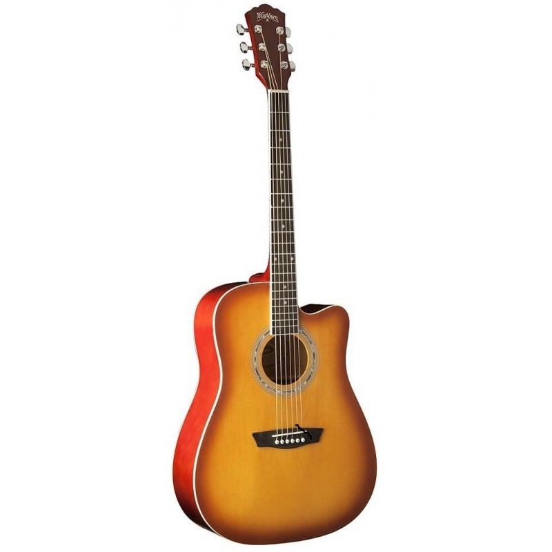 Gitara akustyczna Washburn Wa 90 C (TS) + pokrowiec + tuner - zestaw gitarowy