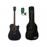Gitara akustyczna Washburn Wa 90 C (B) + pokrowiec + tuner - zestaw gitarowy