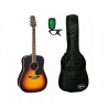 Gitara akustyczna Takamine GD51-BSB + pokrowiec + tuner - zestaw gitarowy