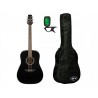 Gitara akustyczna Takamine GD-30-BLK + pokrowiec + tuner - zestaw gitarowy